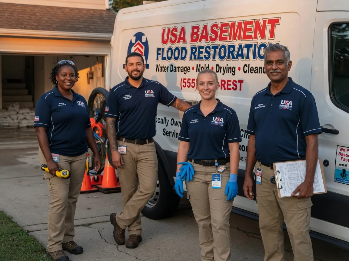 Basement Flood Cleanup company in Langlois, OR